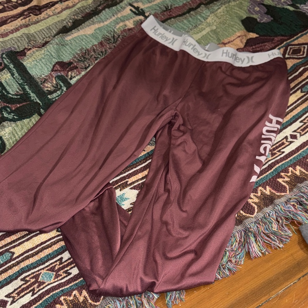 Hurley Burgundy Lounge Pants